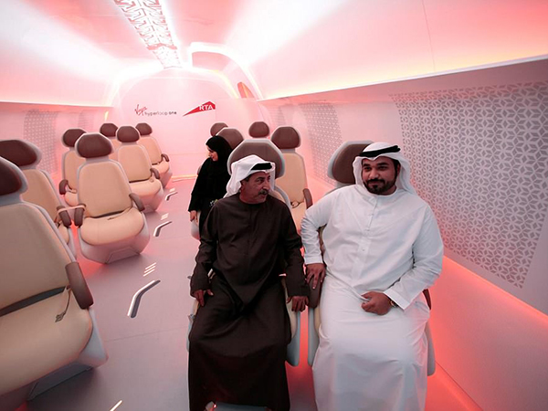 نظام هايبرلوب وان يبدأ نقل الركاب في أبو ظبي عام 2020